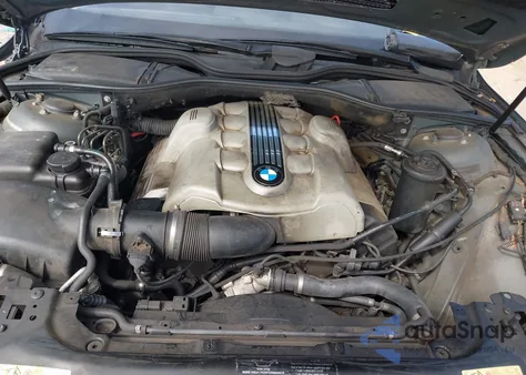 2003 BMW 745I из США, поврежденный, VIN WBAGL63473DP68141